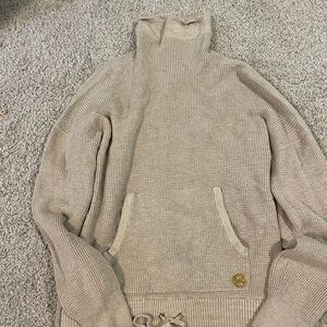 Michael Kors Taupe Knit Pullover